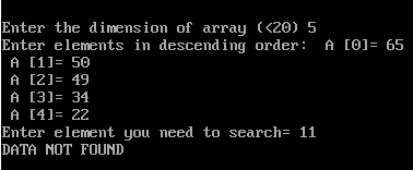 binary search des 2