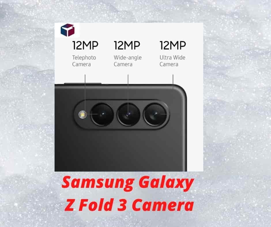 Samsung Galaxy Z Fold 3 Camera