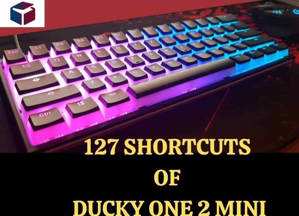 Ducky one 2 mini shortcuts