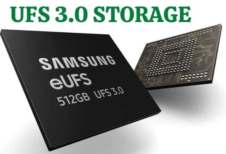 UFS 3.0 Storage Exynos 9825