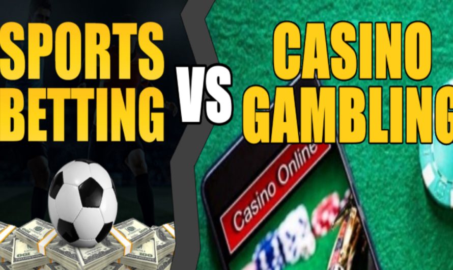 The difference between sports betting and gambling