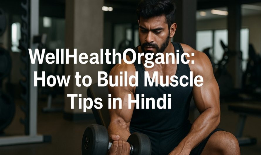 WellHealthOrganic: How to Build Muscle Tips in Hindi | Best Health Tips for Indians